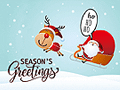 Christmas eCards Design (Ho! Ho! Ho!)