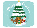 Christmas eCards Design (Santa's Helpers)