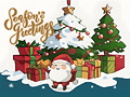 Christmas eCards Design (Santa's Presents)