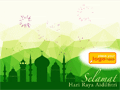 Hari Raya eCards Design (Sparkling Hari Raya)