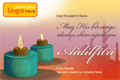 Hari Raya eCards Design (Blessings Shine Upon You)